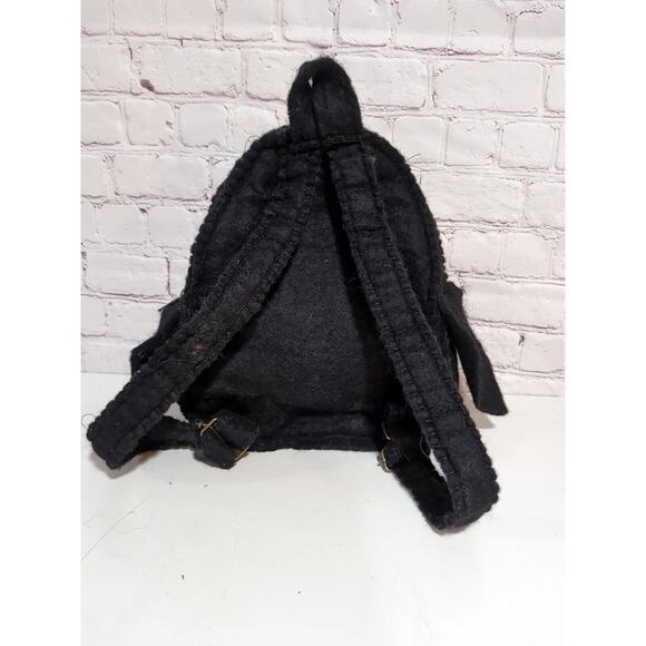 Penguin Children's Felt Wool Bag, Made in Nepal, Backpack Lined Felted Handmade - Picture 3 of 11